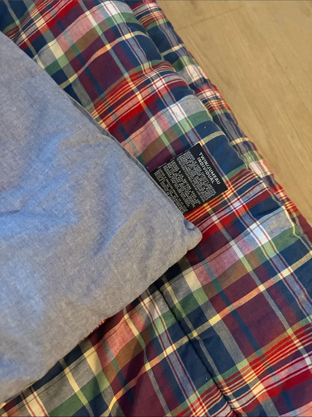 ⭐️ Ralph Lauren Garrison Plaid TWIN COMFORTER